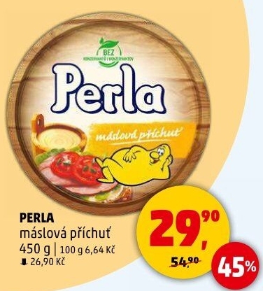 Margarín máslová příchuť Perla