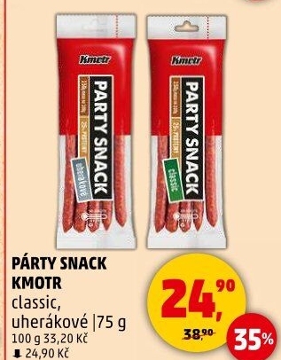 Párty snack klasik Kmotr