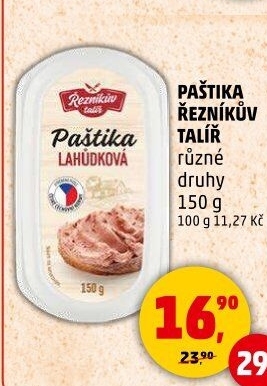 Paštika Řezníkův talíř