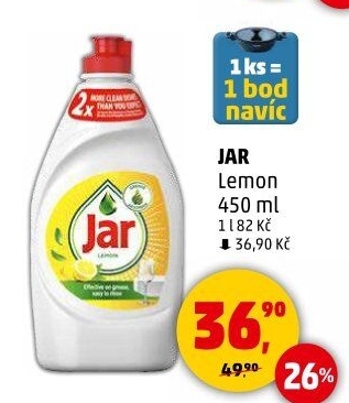 Prostředek na nádobí Jar