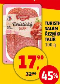 Salám turistický Řezníkův talíř