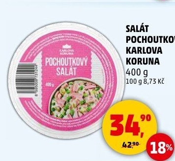 Salát pochoutkový Karlova Koruna