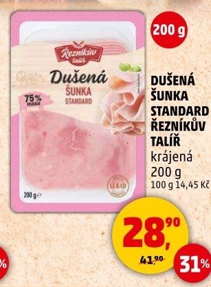 Šunka dušená standard Řezníkův talíř