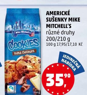 Sušenky Cookies Mike Mitchell'