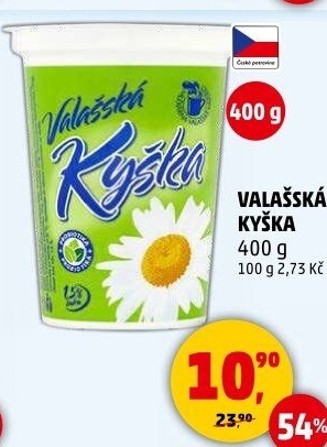 Valašská kyška Mlékárna Valašské Meziříčí