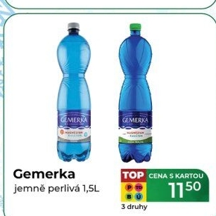 Minerální voda Gemerka