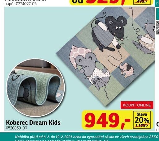 Koberec Dream Kids