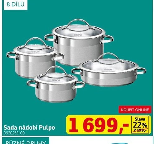 Sada nádobí Pulpo