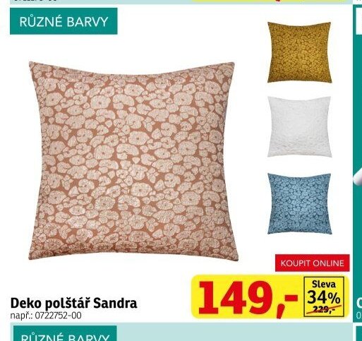 Deko polštář Sandra