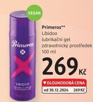 Gel lubrikační Primeros