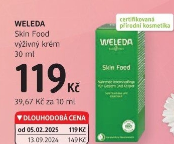 Krém výživný Skin Food Weleda
