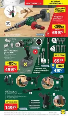 akční leták Lidl 10.2.2025-16.2.2025