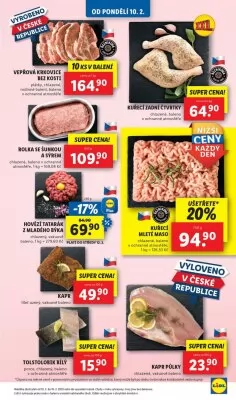 akční leták Lidl 10.2.2025-16.2.2025