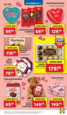 akční leták Lidl 10.2.2025-16.2.2025
