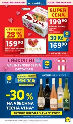 akční leták Lidl 10.2.2025-16.2.2025