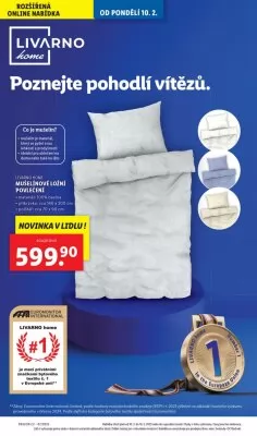 akční leták Lidl 10.2.2025-16.2.2025