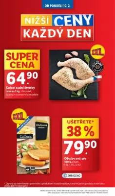 akční leták Lidl 10.2.2025-16.2.2025