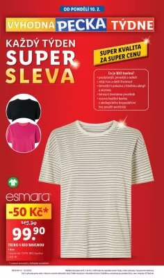 akční leták Lidl 10.2.2025-16.2.2025