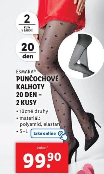 Dámské punčochové kalhoty Esmara