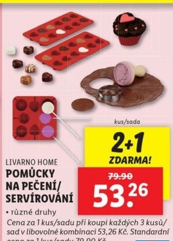 Pomůcky na pečení Livarno Home