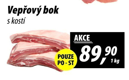 Vepřový bok s kostí