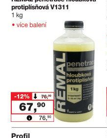 REMAL penetrace hloubková protiplísňová V1311
