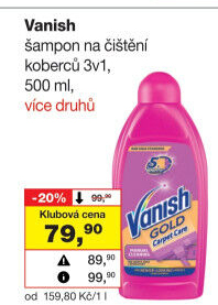 Čistič koberců Vanish