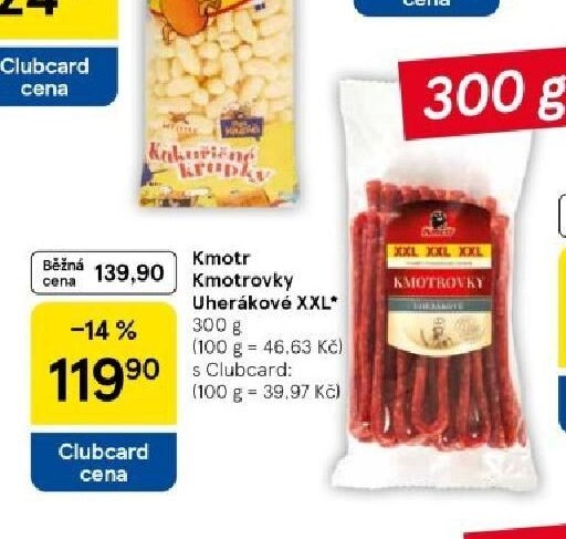 Kmotr Kmotrovky Uherákové XXL 300 g