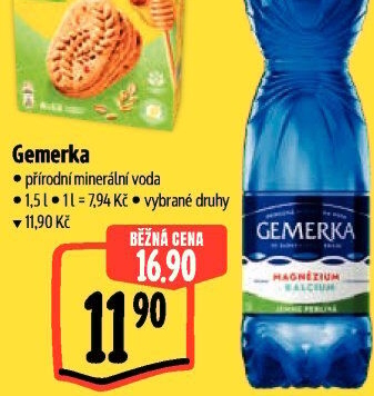 Minerální voda Gemerka