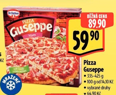Pizza mražená Guseppe Dr. Oetker