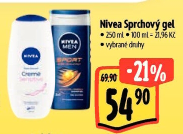 Sprchový gel Nivea