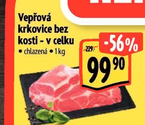 Vepřová krkovice bez kosti
