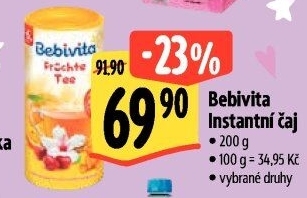 Čaj instantní Bebivita