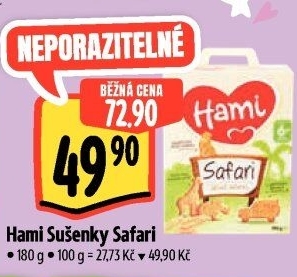 Dětské sušenky Hami