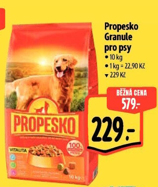 Granule pro psy Propesko