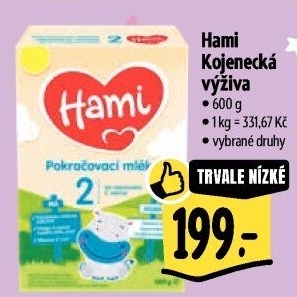 Kojenecká výživa Hami