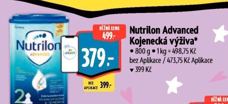 Kojenecká výživa Nutrilon Advanced