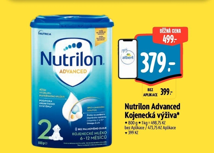 Kojenecká výživa Nutrilon Advanced