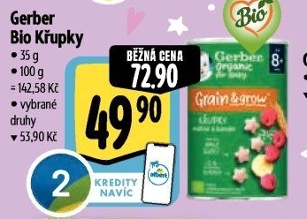 Křupky dětské bio Grain &amp