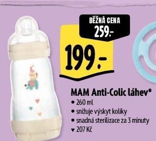 Láhev Anti-Colic MAM