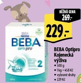 Mléčná výživa Beba Optipro Nestlé