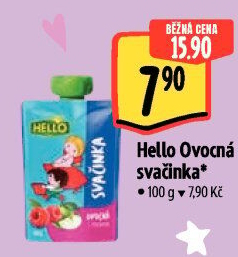 Ovocná kapsička Hello