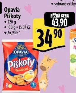 Piškoty Opavia