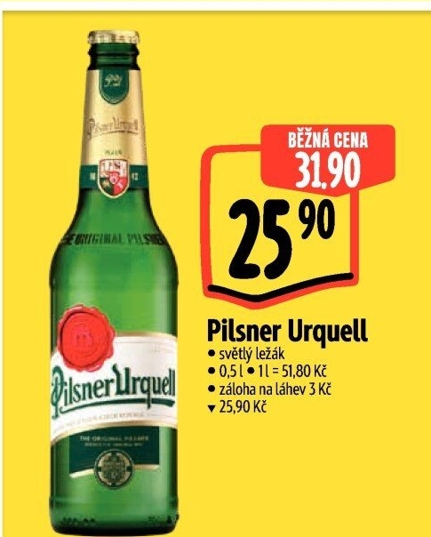 Pivo Pilsner Urquell