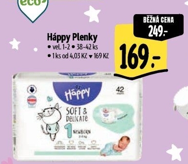 Pleny dětské Háppy Bella