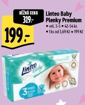 Pleny dětské Linteo Baby Premium
