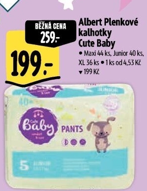 Pleny dětské pants Albert