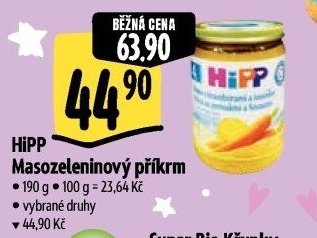 Příkrm masozeleninový Bio HiPP