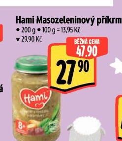 Příkrm masozeleninový Hami