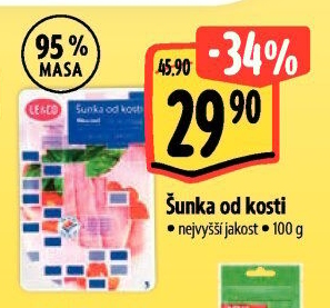 Šunka od kosti nejvyšší jakosti LE&amp